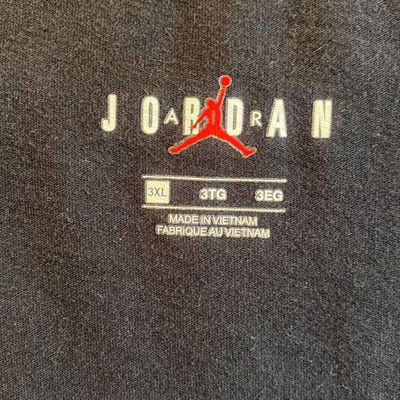 Rare Jordan Tee Shirt with Nike & Air Jordan Wing Logos. - Picture 5 of 5